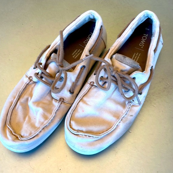 Toms Other - TOMS Boat Shoe Size 13 - Tan